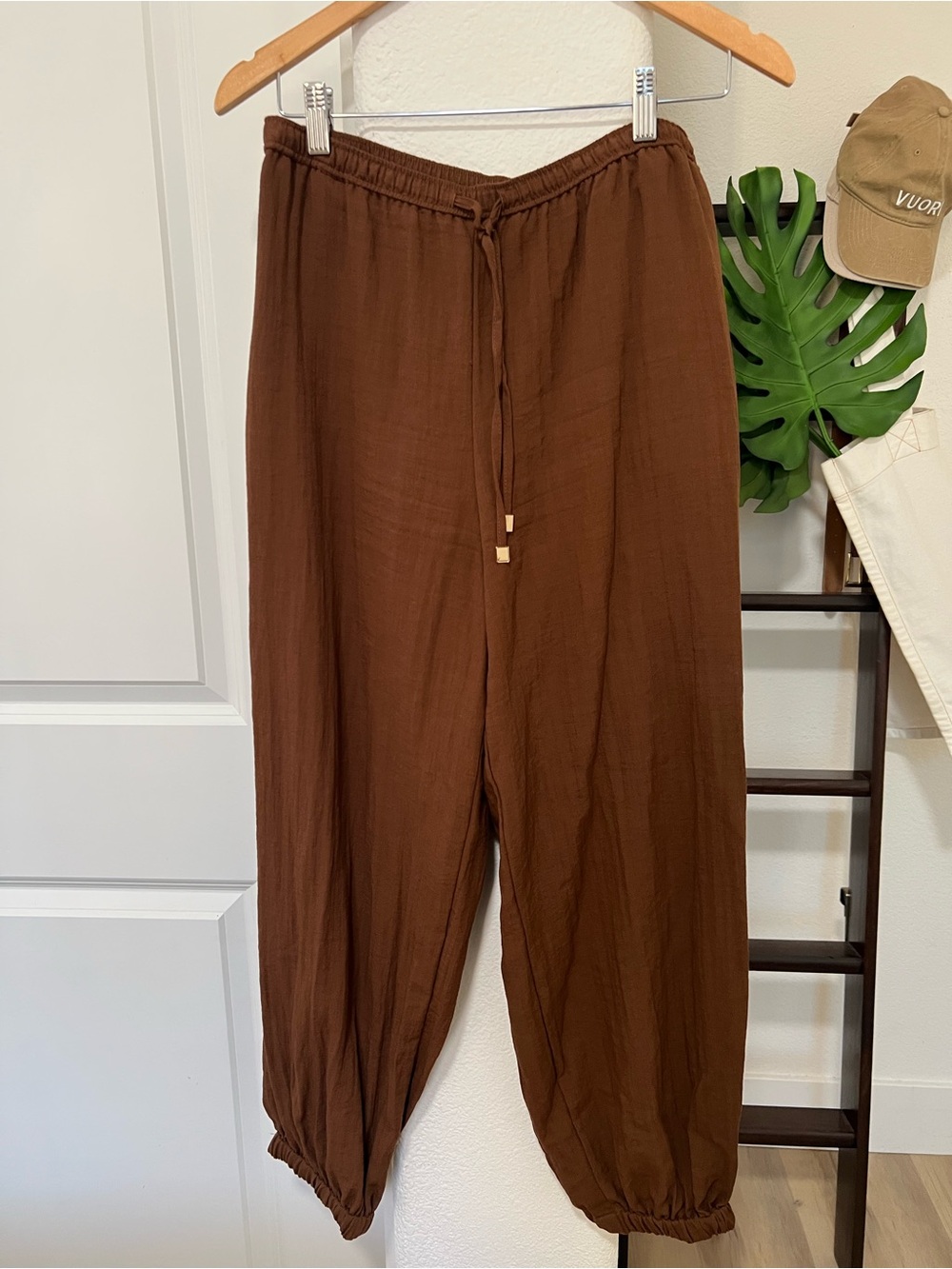 ZARA Relaxed Elastic Waistband Bloomer Pants